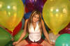 Tara Bush with Balloons, Inflatables, and Bubble Gum!