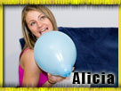 Bella and Alicia pop balloons