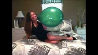 McKenzie blow to pops balloon