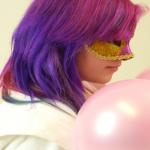 Erin Elizabeth pops balloons fetish