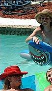Taylor and girls on pooltoys naked