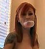 Scarlett Pain with gum